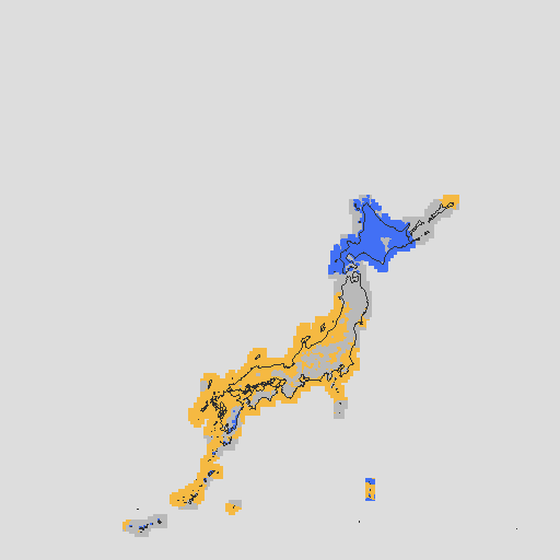 天気分布予報