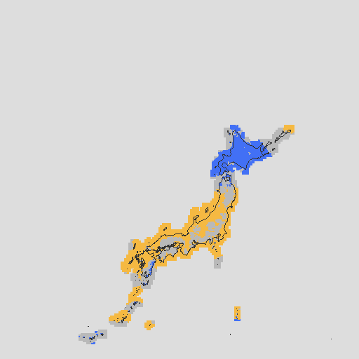 天気分布予報