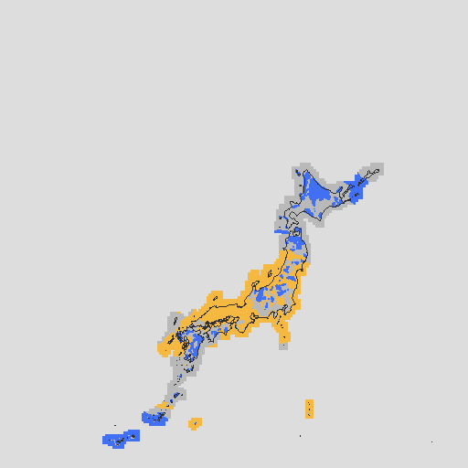 天気分布予報