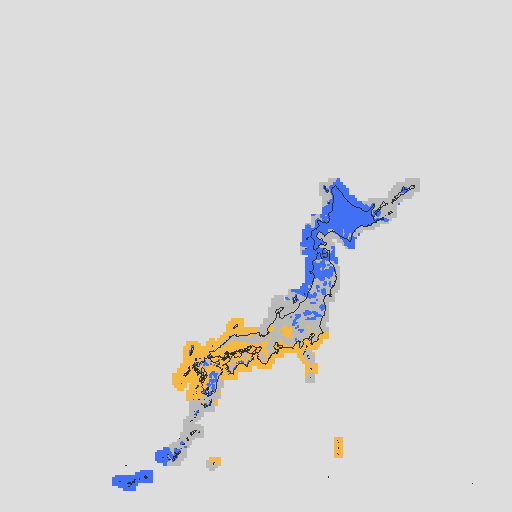 天気分布予報