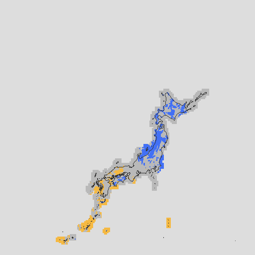 天気分布予報