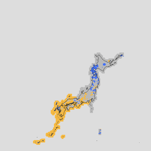 天気分布予報