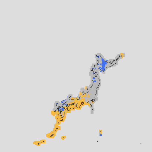 天気分布予報