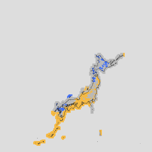 天気分布予報