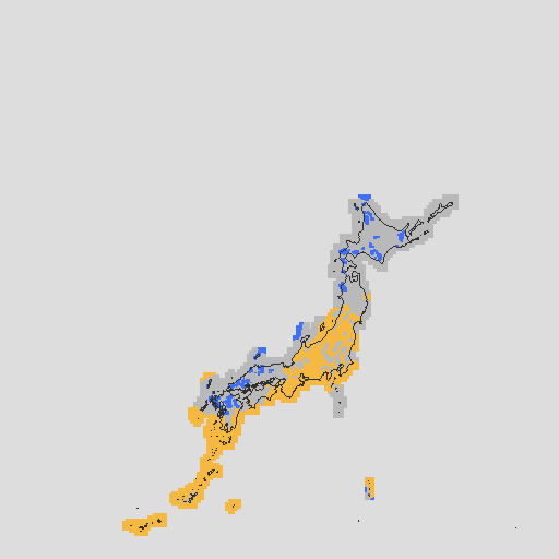 天気分布予報