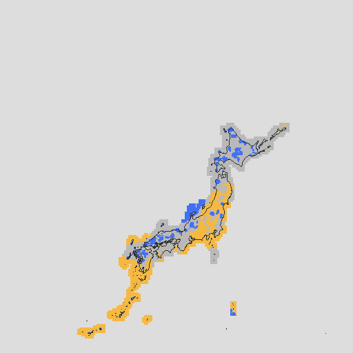 天気分布予報