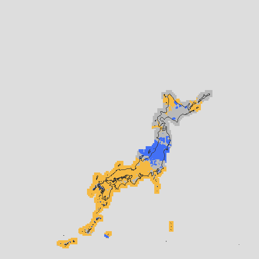 天気分布予報