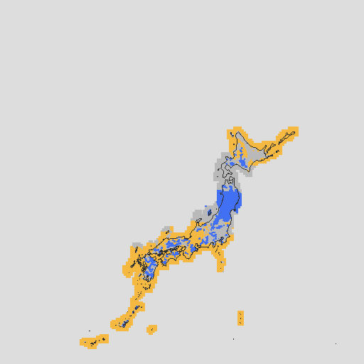天気分布予報