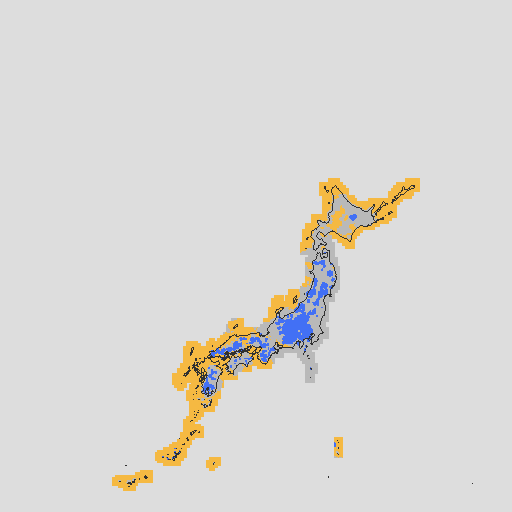 天気分布予報