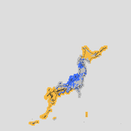 天気分布予報