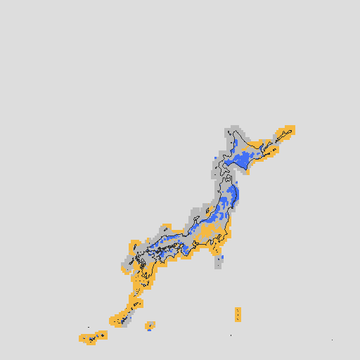 天気分布予報
