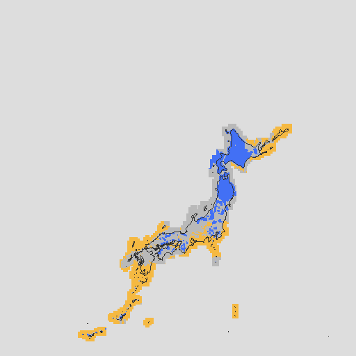 天気分布予報