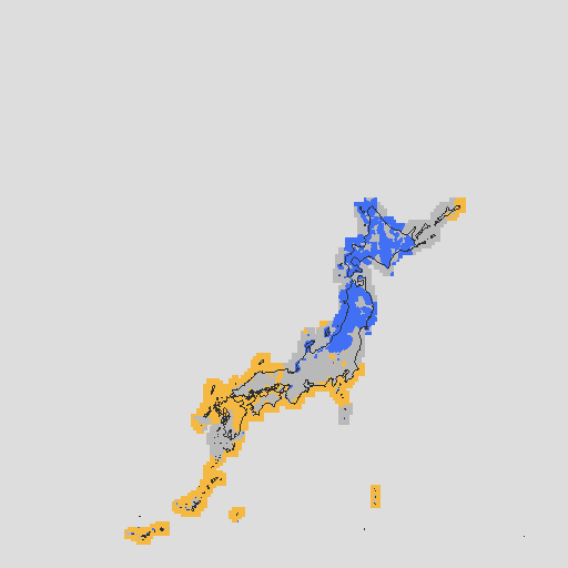 天気分布予報