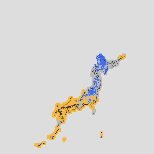 天気分布予報