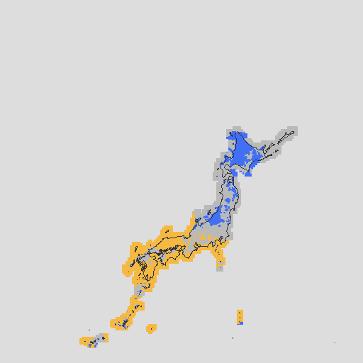 天気分布予報