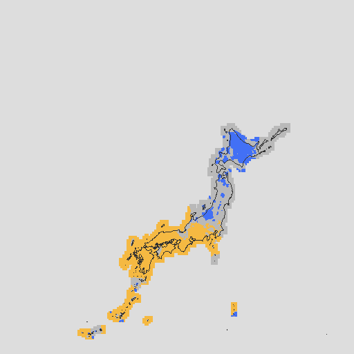 天気分布予報