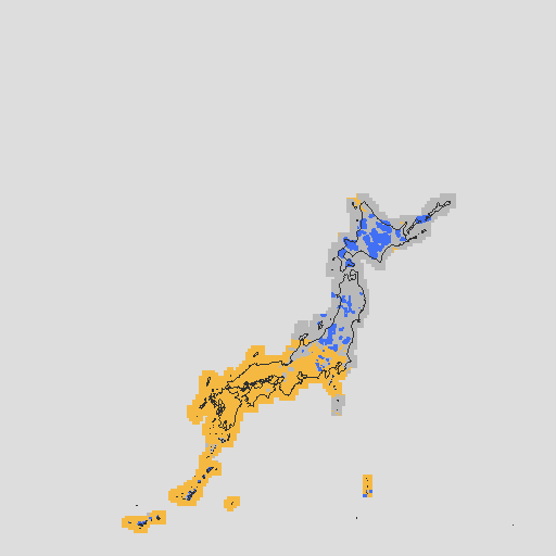天気分布予報