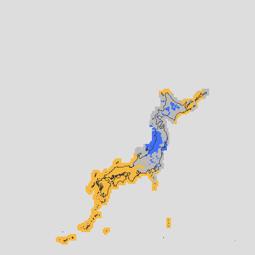 天気分布予報