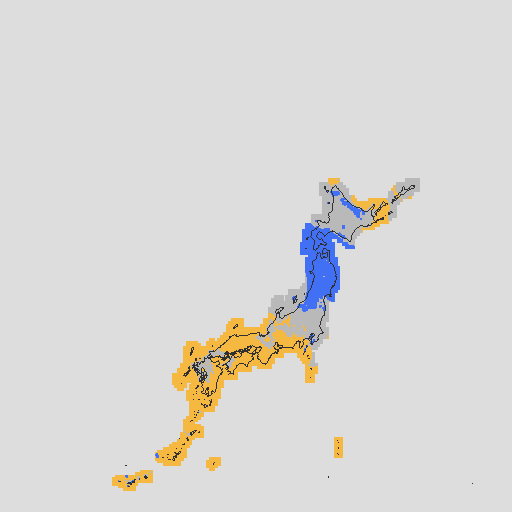 天気分布予報
