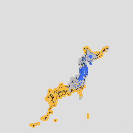 天気分布予報
