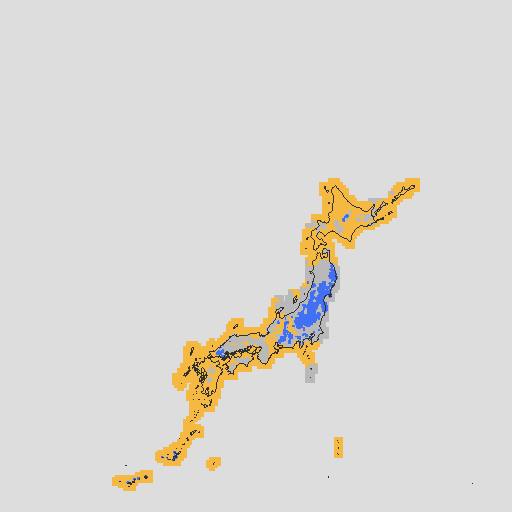 天気分布予報