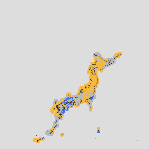 天気分布予報
