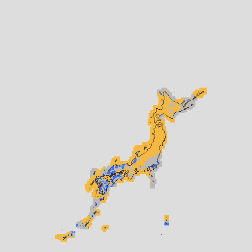 天気分布予報