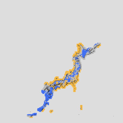 天気分布予報