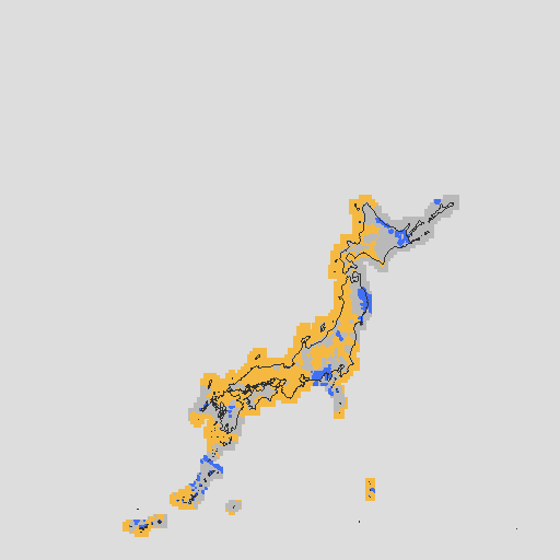 天気分布予報