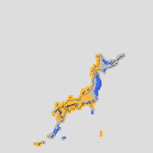 天気分布予報