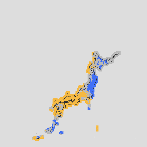 天気分布予報