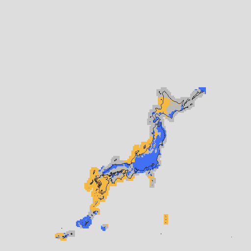 天気分布予報