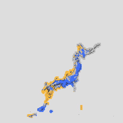 天気分布予報