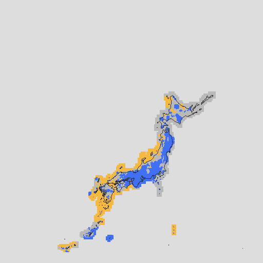 天気分布予報
