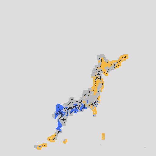 天気分布予報