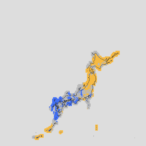 天気分布予報
