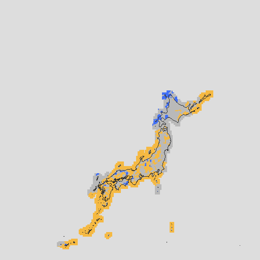 天気分布予報