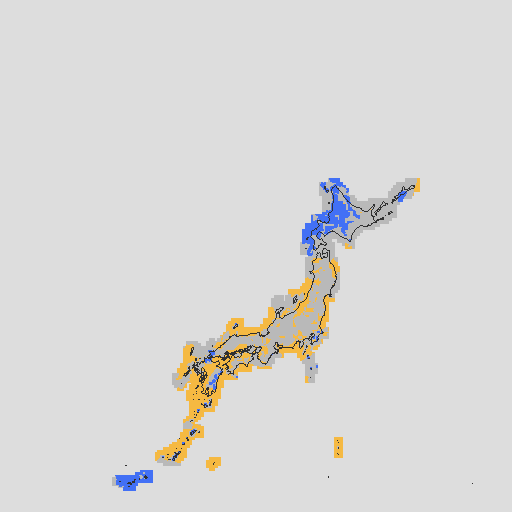 天気分布予報
