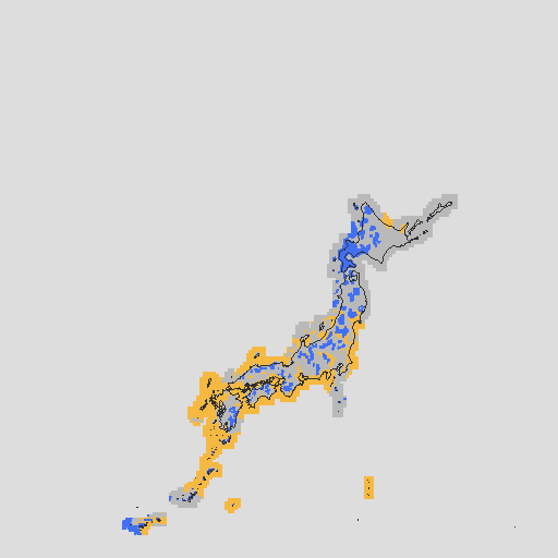 天気分布予報