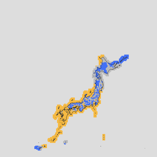 天気分布予報