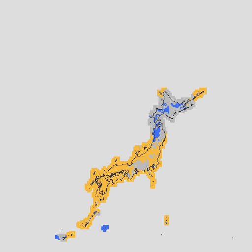 天気分布予報
