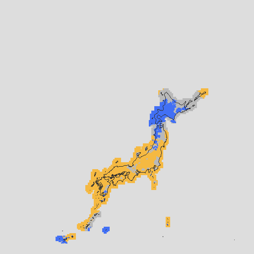 天気分布予報