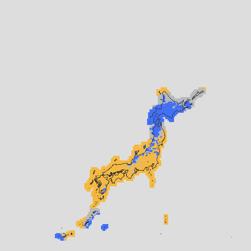 天気分布予報