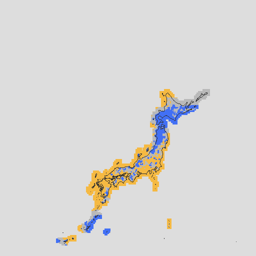天気分布予報