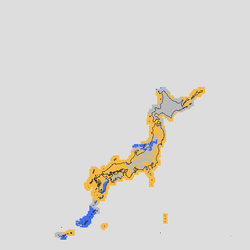 天気分布予報