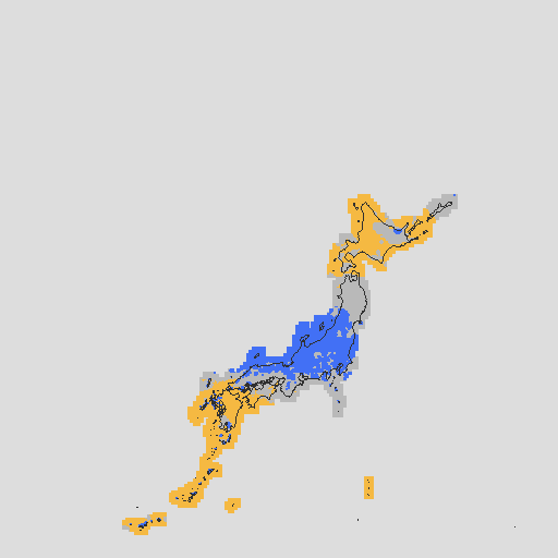天気分布予報