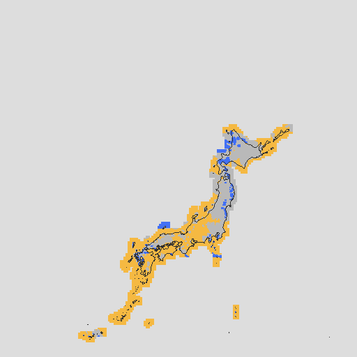 天気分布予報
