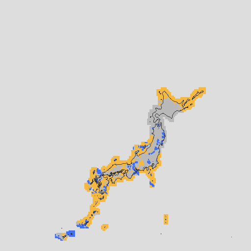 天気分布予報