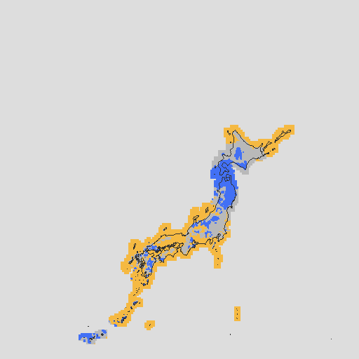 天気分布予報