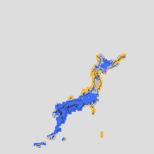 天気分布予報